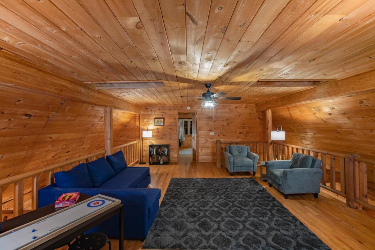 Treetops Cabin Easy To Asheville With Fast Wifi And Great View Swiss ภายนอก รูปภาพ